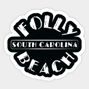 Folly Beach Sticker